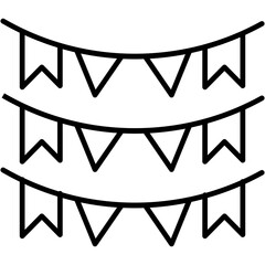 Garlands vector icon for download.svg