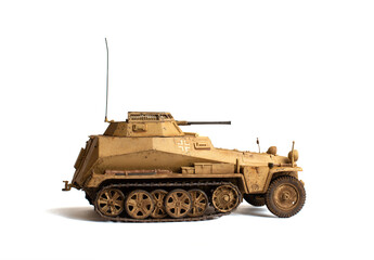 Fototapeta premium Scale model of old vehicle