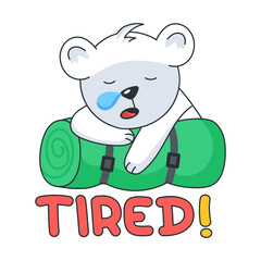 Tired Bear 