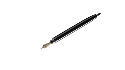 Magic pen on a transparent background
