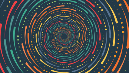 Abstract spiral creative background for your project. This minimalist style background will make your work more stunning and interesting. © Md