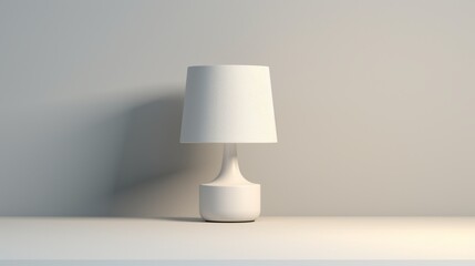 lamp on the table  generated by AI