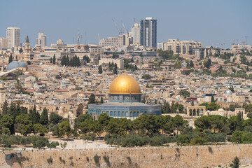 Al-Aqsa Mosque in the city of Jerusalem