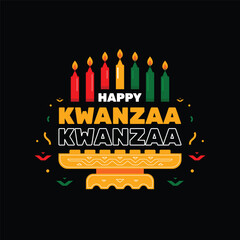 Kwanzaa Day African Culture Event Background