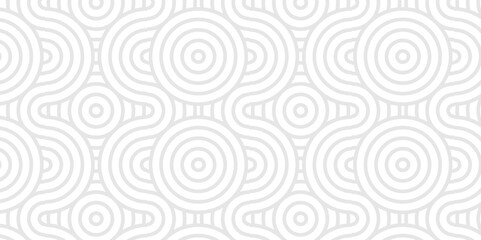 Abstract Pattern wave lines gray spirals white scripts background. seamless gray geomatics overlapping create retro line backdrop pattern background. Overlapping Pattern with Transform Effect.