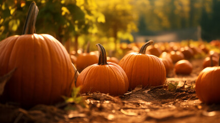 pumpkins at the pumpkin patch