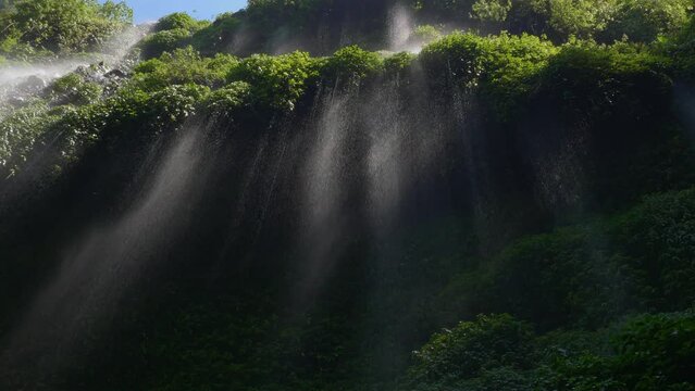 Madakaripura Waterfall, the highest waterfall on East Java, Indonesia 