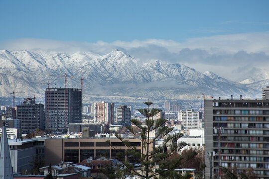 Santiago de Chile cordillera de los andes 