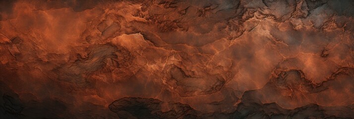 Beautiful Copper Grungy Metallic Background Texture - Elemental Pure Copper - Celebrating the Metal Textured Terrain - Copper Bronze Grunge Metal Backdrop Texture created with Generative AI Technology - obrazy, fototapety, plakaty