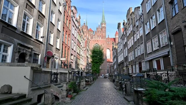 Old town of Gdansk, Poland.