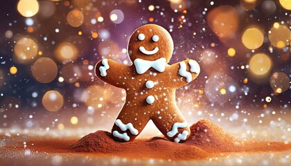gingerbread man christmas cookies