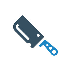 cleaver knife icon vector illustration