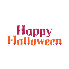 happy Halloween text