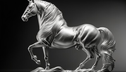 Fototapeta na wymiar wonderful and special image of a horse