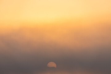 Cloudscape Dawn on the Snohomish River Delta in Everett WA