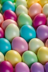 Easter Eggs Background 