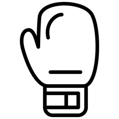 Boxing Gloves Icon Style