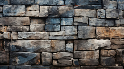 Stone wall rugged ancient gray architectural HD texture background Highly Detailed