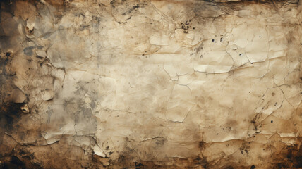 Torn vintage paper aged distressed sepia HD texture background Highly Detailed