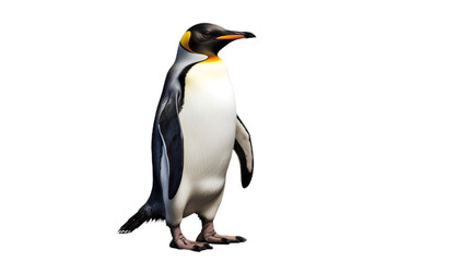 Pinguin. Isolated on Transparent background.