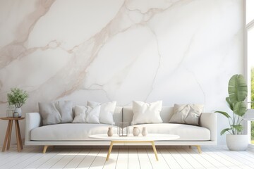 Fototapeta na wymiar White Marble Patterns Form Exquisite Backdrop, Resembling Ceramic Stone Wallpaper. Сoncept Marble Patterns, Exquisite Backdrop, Ceramic Stone, Wallpaper