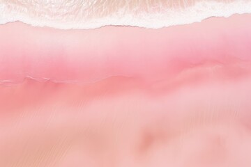 Fototapeta premium Spectacular Topdown Drone Photo Of Beautiful Pink Beach