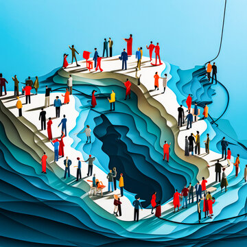 An image illustrating teamwork and leadership in a professional corporate setting for Google ranking