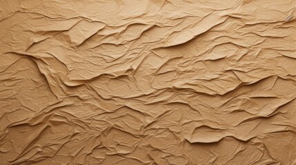 Background with grunge crumpled brown paper cardboard texture