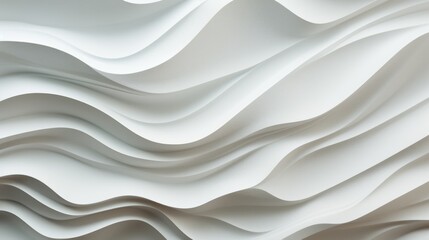 Abstract bright background with fluid wavy shapes and paper texture