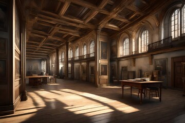 old abandoned building