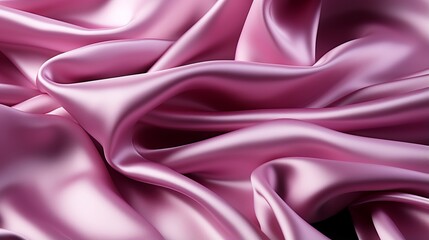 Drifting folds of lilac satin dance upon the skin, exuding elegance and luxury, transforming the wearer into a vibrant and alluring vision