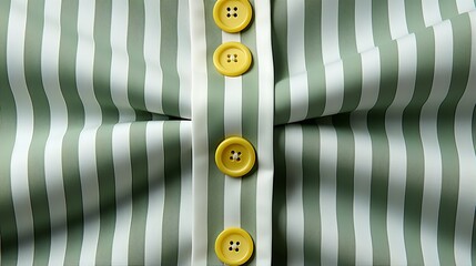 A colorful array of intricate buttons adorn the vibrant fabric of a stylish shirt, each one a unique pattern reflecting the personality of its wearer and adding a touch of flair to the crisp collar