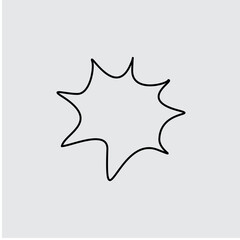 Vector set of hand-drawn cute cartoony expression sign doodle line stroke. movement drawing, curve directional arrows, emoticon effects design elements, cartoon character emotion symbols,