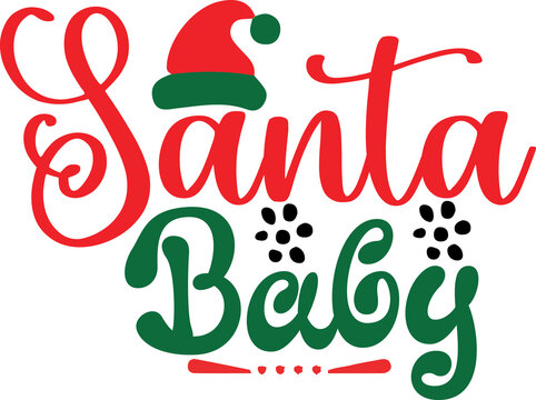 Santa Baby T-shirt Designs