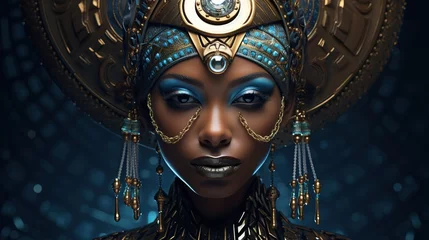 Photo sur Plexiglas Carnaval close-up portrait of a Venetian dancer, jewelry, armor, robes, Venetian masks,