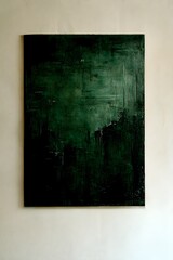 minimalism abstract dark green made with a printing press highly detailed 
