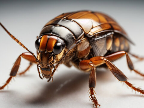 Macro image of the roach
