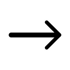 black rounded arrow 2