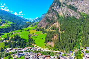 Moos in Passeier(Moso in Passiria) in Passeier in Südtirol
