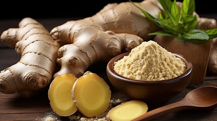 Ginger root spice