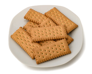  Biscuits group on a plate