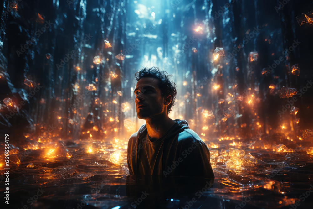 Aufkleber a quantum-consciousness documentary exploring the interface between quantum physics and human awaren