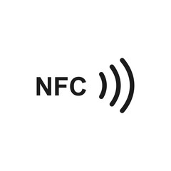 NFC technology. Contactless, wireless payment. Contactless wireless pay. Near field communication - obrazy, fototapety, plakaty