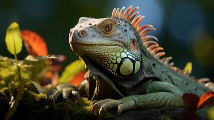Obraz premium Iguana