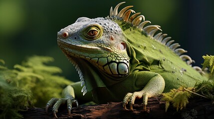 Obraz premium Iguana