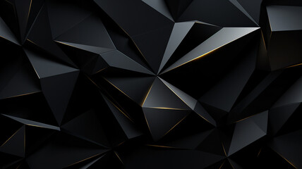 abstract black and dark background. 3 d render