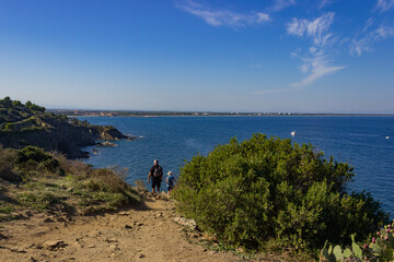 randonn&eacute;e chemin du littoral Collioure Le Racou 