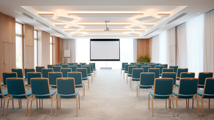 conference room with chairs