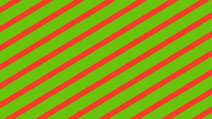 Green and red diagonal stripes
