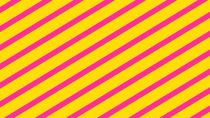 Yellow and pink diagonal stripes